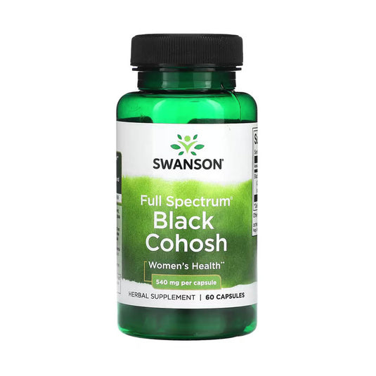 Black Cohosh (Echilibrul Hormonal Feminin), 540 mg, Swanson, 60 capsule SW1344