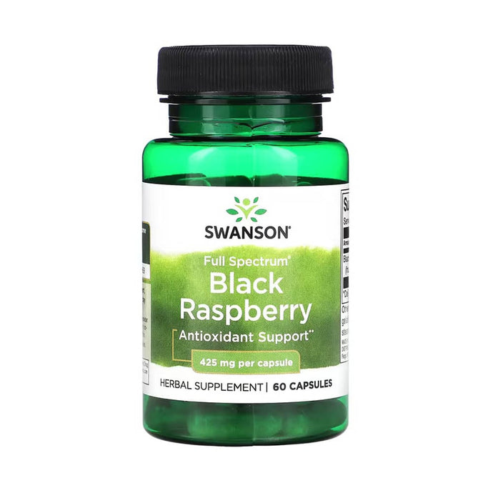 Full Spectrum Black Raspberry (Zmeura Neagra), 425 mg, Swanson, 60 capsule SW1141