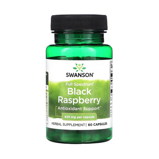 Full Spectrum Black Raspberry (Zmeura Neagra), 425 mg, Swanson, 60 capsule SW1141