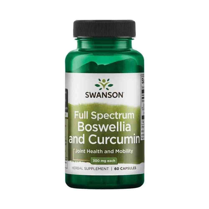 Full Spectrum Boswellia and Curcumin, Swanson, 60 capsule SW1320