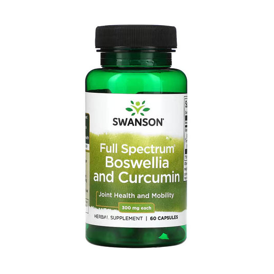 Full Spectrum Boswellia and Curcumin, Swanson, 60 capsule SW1320