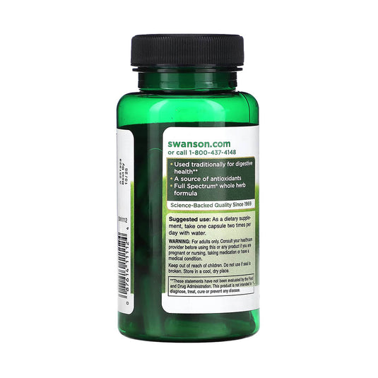 Full Spectrum Cilantro (Coriandru), 425 mg, Swanson, 60 capsule SW1112