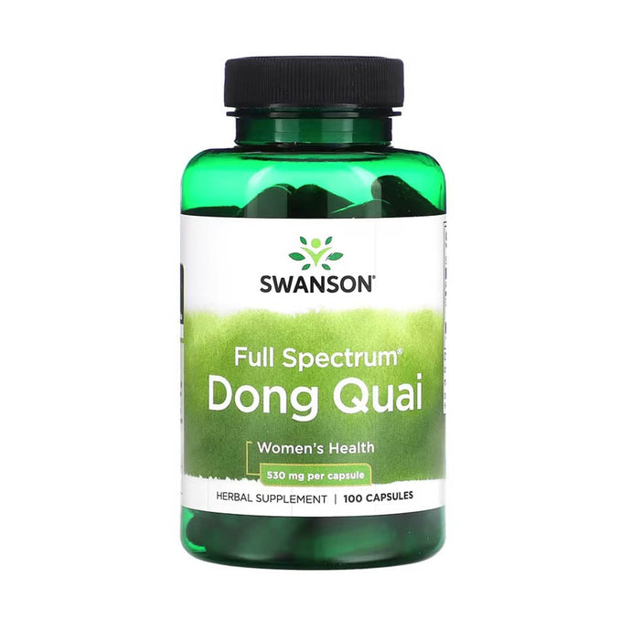Dong Quai (Ginsengul Feminin) 530 mg, Swanson, 100 capsule SW533
