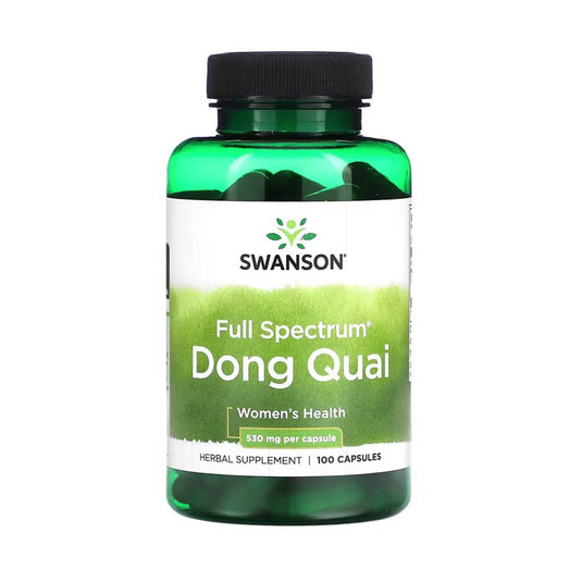 Dong Quai (Ginsengul Feminin) 530 mg, Swanson, 100 capsule SW533