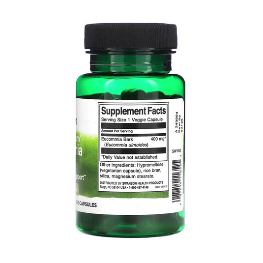 Full Spectrum Eucommia Bark, 400 mg, Swanson, 60 capsule SW1652
