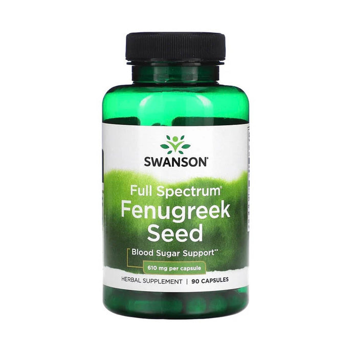 Fenugreek Seed (Semintele de Schinduf), 610 mg, Swanson, 90 capsules SW1335
