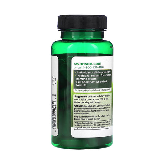 Full Spectrum Japanese Ashitaba, 500 mg, Swanson, 60 capsule SW1086