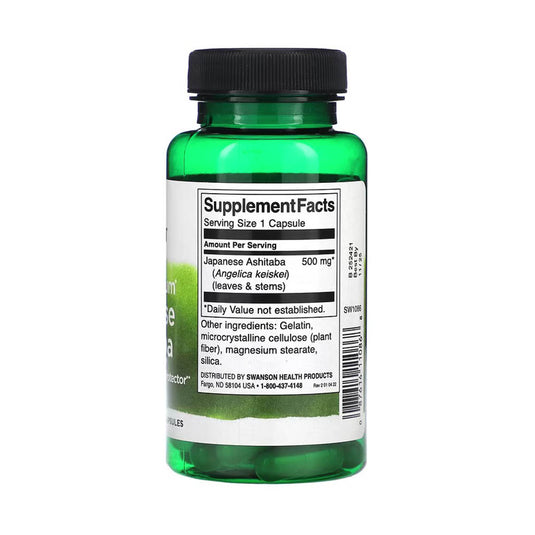 Full Spectrum Japanese Ashitaba, 500 mg, Swanson, 60 capsule SW1086