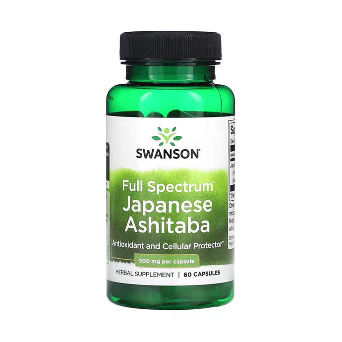Full Spectrum Japanese Ashitaba, 500 mg, Swanson, 60 capsule SW1086
