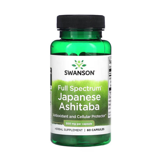 Full Spectrum Japanese Ashitaba, 500 mg, Swanson, 60 capsule SW1086
