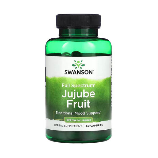 Full Spectrum Jujube Fruit, 675 mg, Swanson, 60 capsule SW1166