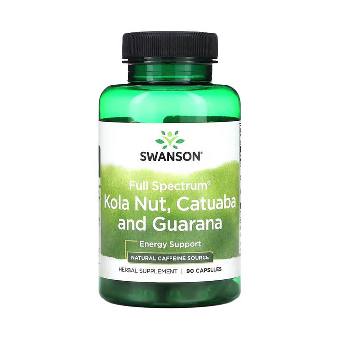 Full Spectrum Kola Nut, Catuaba and Guarana, Swanson, 90 capsule SW1134