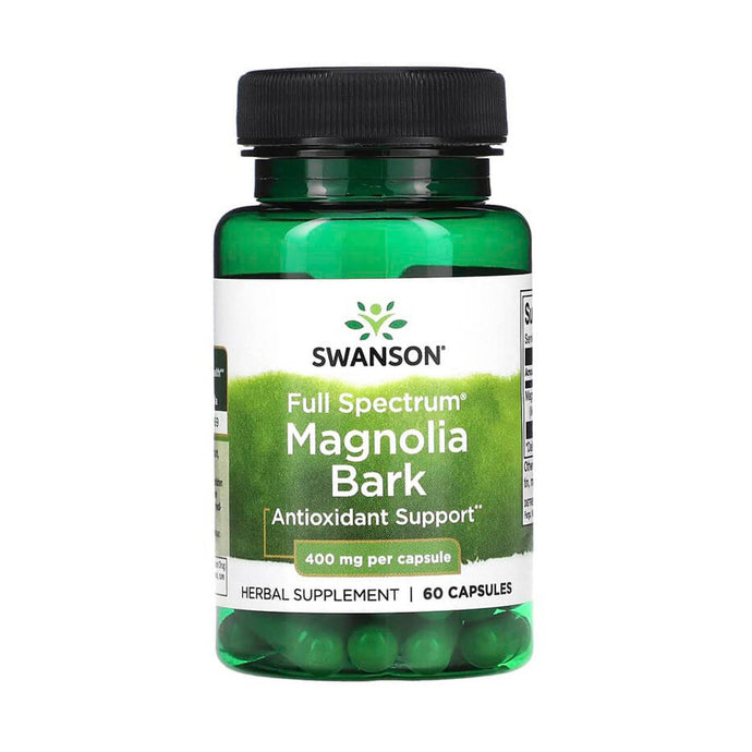 Full Spectrum Magnolia Bark, 400 mg, Swanson, 60 capsule SW1378
