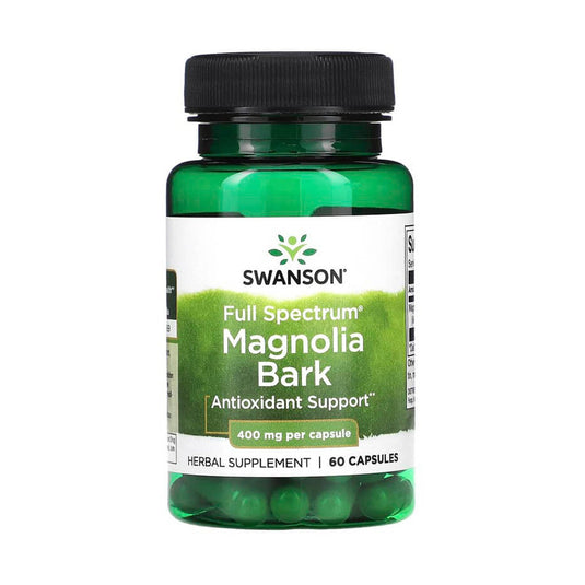 Full Spectrum Magnolia Bark, 400 mg, Swanson, 60 capsule SW1378