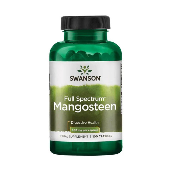 Full Spectrum Mangosteen (Mangostan), 500mg, Swanson, 100 capsule SW1036