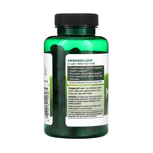 Full Spectrum Mangosteen (Mangostan), 500mg, Swanson, 100 capsule SW1036