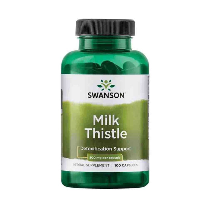 Full Spectrum Milk Thistle (Armurariu), 500mg, Swanson, 100 capsule SW966
