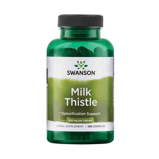 Full Spectrum Milk Thistle (Armurariu), 500mg, Swanson, 100 capsule SW966