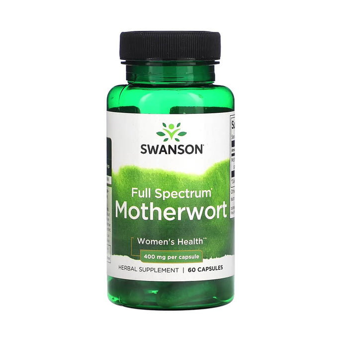 Motherwort (Talpa Gâștei), 400 mg, Swanson, 60 capsule SW1292