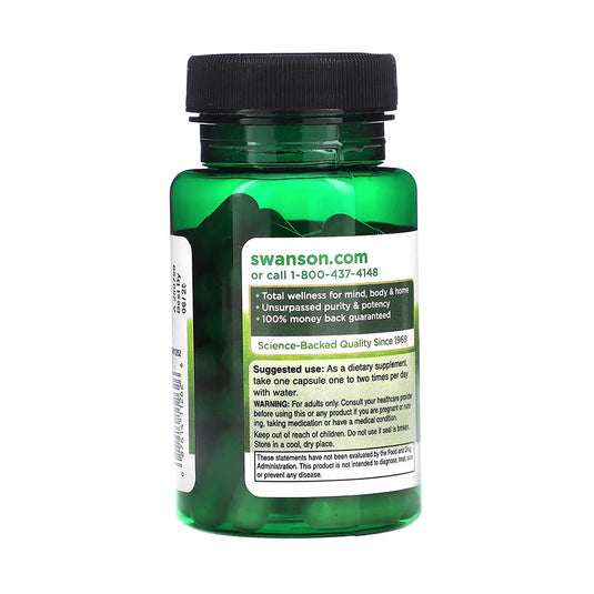 Mustard Seed (Semințele de Muștar Alb), 400 mg, Swanson, 60 capsule SW1262