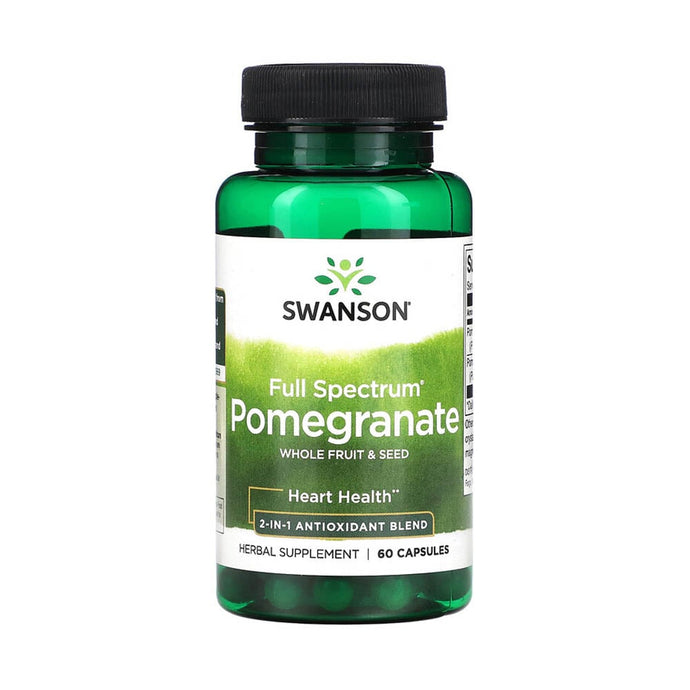 Full Spectrum Pomegranate (Rodie), 500 mg, Swanson, 60 capsule SW1387