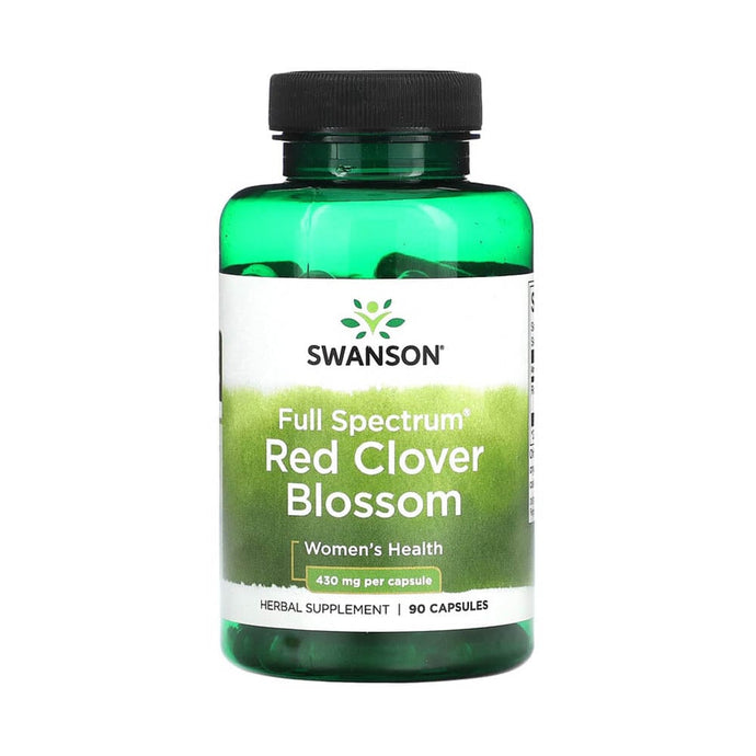 Red Clover Blossom (Trifoiul Roșu) 430 mg, Swanson, 90 capsule SW1342