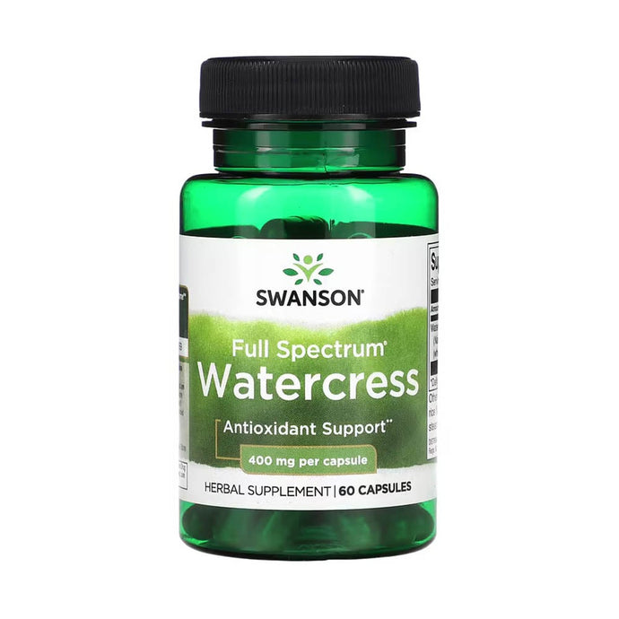 Watercress (Năsturel), 400 mg, Swanson, 60 capsule SW1580