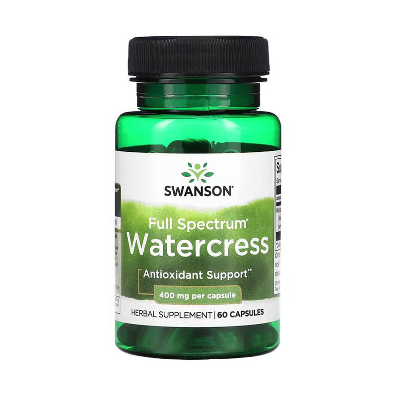 Încărcați imaginea în vizualizatorul Galerie, Watercress (Năsturel), 400 mg, Swanson, 60 capsule SW1580
