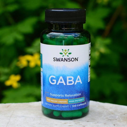 GABA, 500 mg, Swanson, 100 capsule SW872