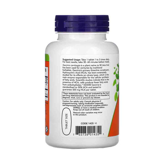 Garcinia (Cambogia), 1000mg, Now Foods, 120 tablete