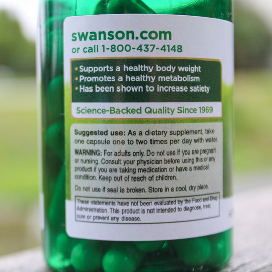Garcinia Cambogia 5:1 Extract, 80mg, Swanson, 60 capsule SW1578