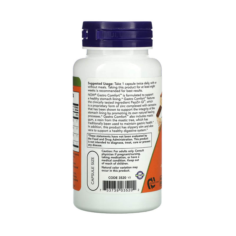 Încărcați imaginea în vizualizatorul Galerie, Gastro Comfort with PepZin GI, Now Foods, 60 capsule
