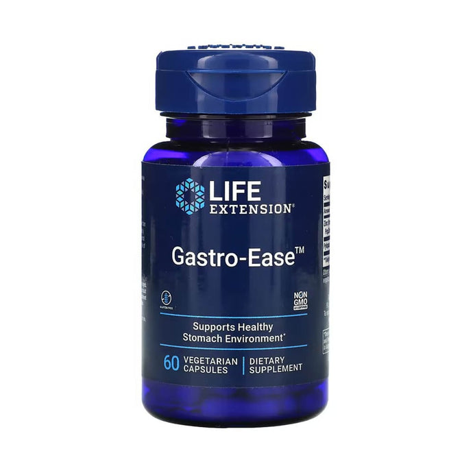 Gastro-Ease with PepZin GI, Life Extension, 60 capsule