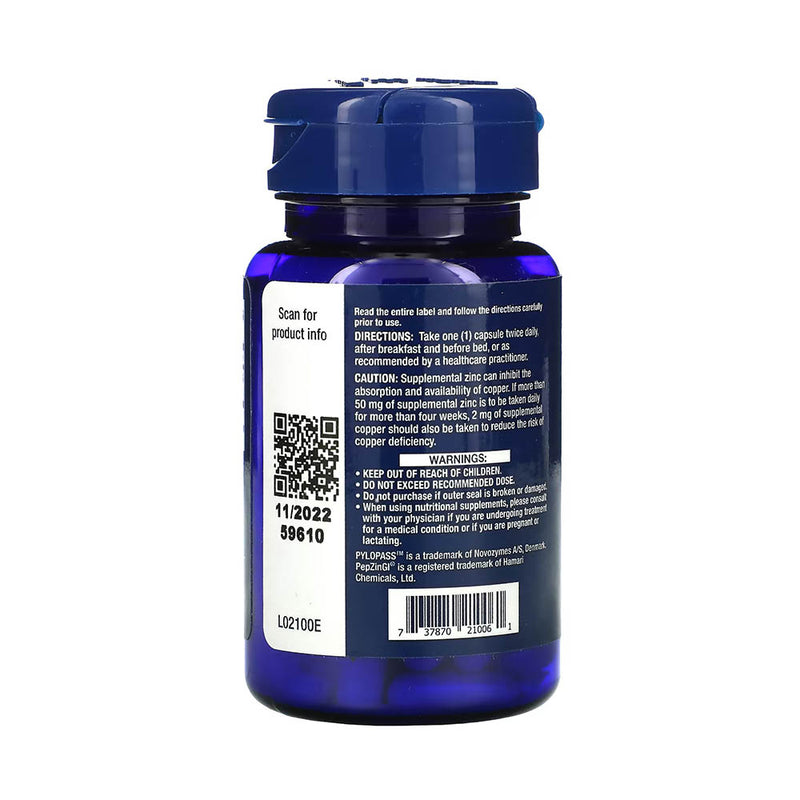 Încărcați imaginea în vizualizatorul Galerie, Gastro-Ease with PepZin GI, Life Extension, 60 capsule
