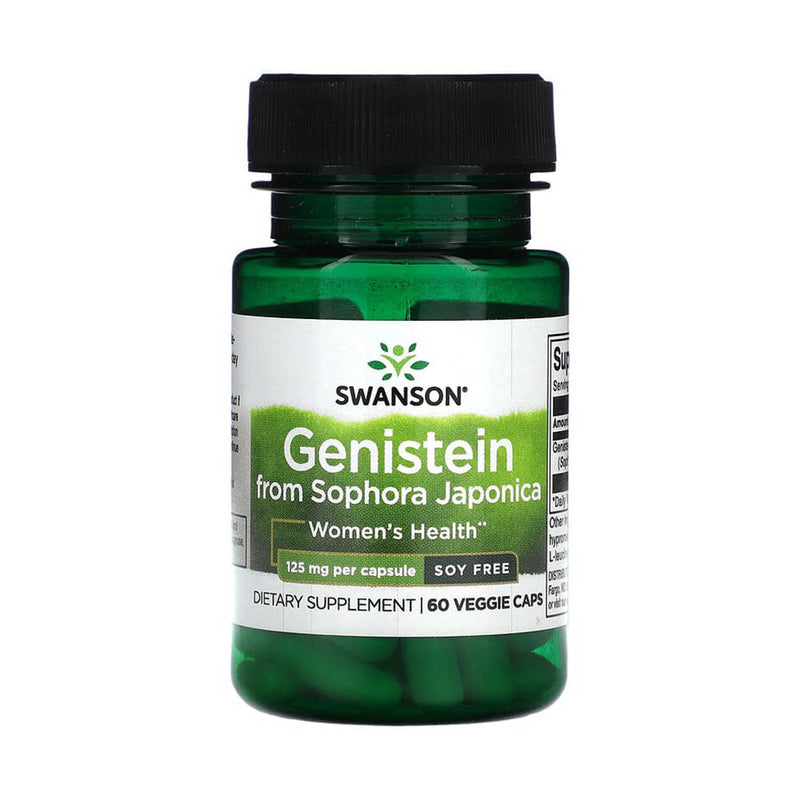 Încărcați imaginea în vizualizatorul Galerie, Genistein from Sophora Japonica, Swanson, 60 capsule SWU872
