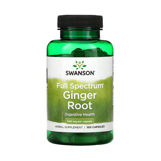 Ginger Root (Ghimbir), 540 mg, Swanson, 100 capsule SW535