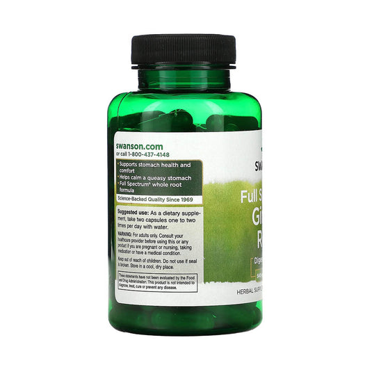 Ginger Root (Ghimbir), 540 mg, Swanson, 100 capsule SW535