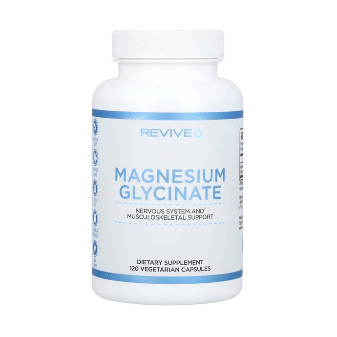 Glicinat de Magneziu, 100 mg, Revive, 120 capsule