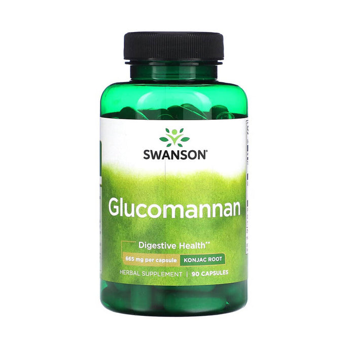 Glucomannan (Konjac Root), 665mg, Swanson, 90 capsule SW1743