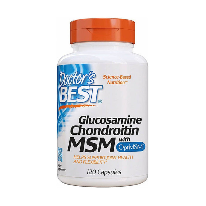 Glucosamine Chondroitin MSM with OptiMSM, Doctor's Best, 120 capsule
