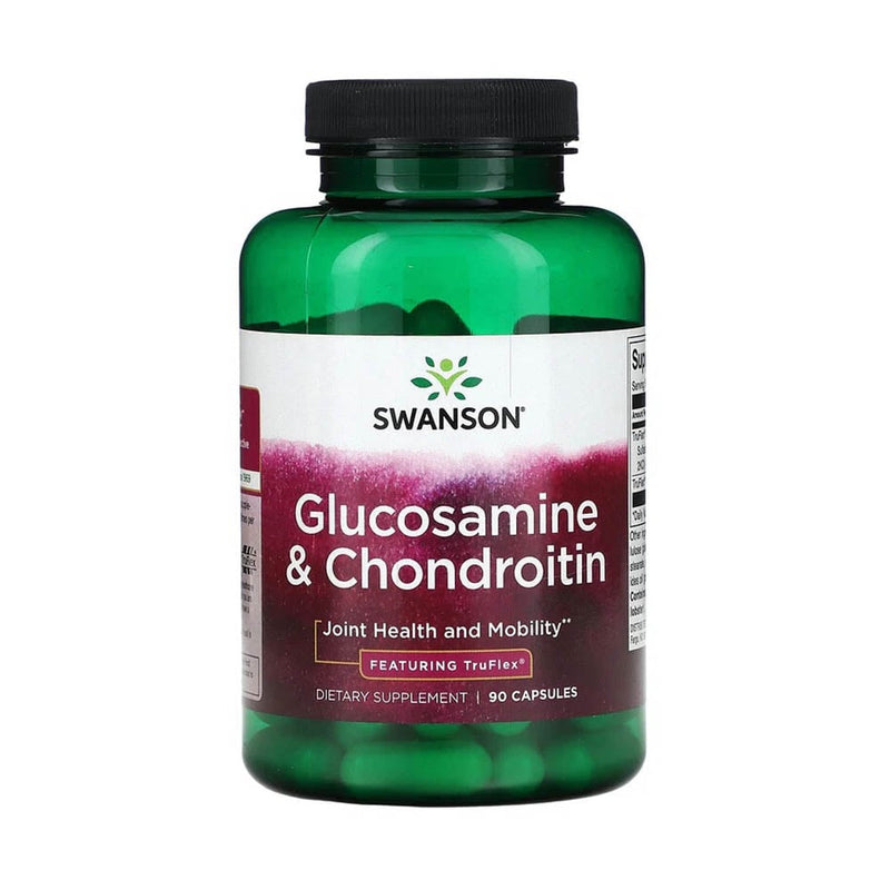 Încărcați imaginea în vizualizatorul Galerie, Glucozamină Condroitina 500/400 mg Swanson, 90 capsule SWU139

