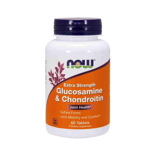 Glucozamină Condroitină, 750/600 mg, Now Foods, 60 tablete
