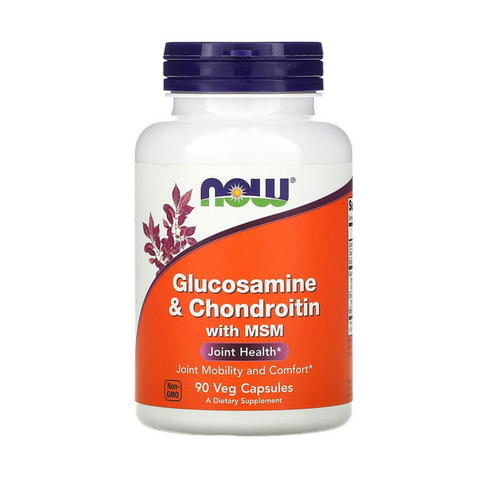 Glucozamină & Condroitină si MSM, (Articulatii) Now Foods, 90 capsule