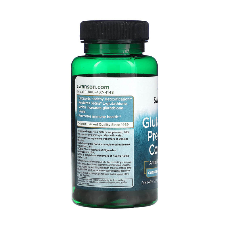 Încărcați imaginea în vizualizatorul Galerie, Glutathione Precursor Complex, Swanson, 60 Capsule SWU542
