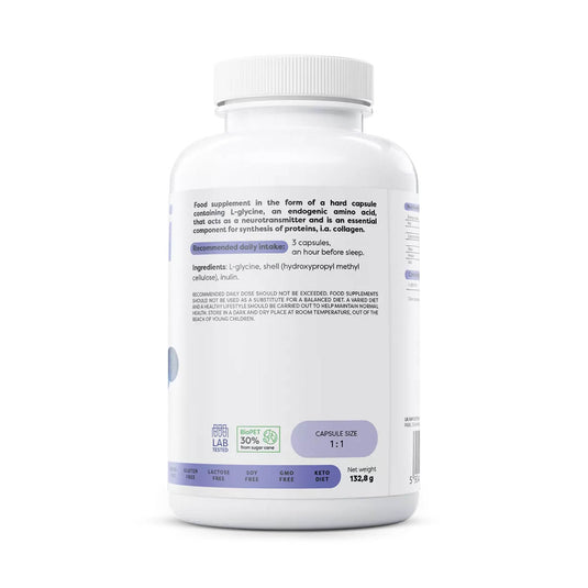 Glycine, 1000 mg, Osavi, 120 capsule