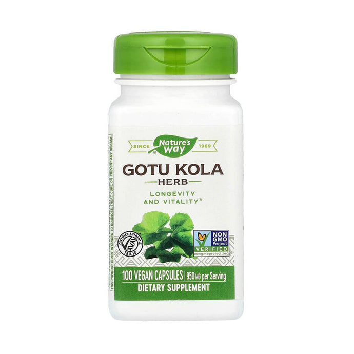 Gotu Kola Herb, 475 mg, Nature's Way, 100 Capsule