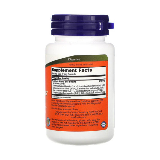 Gr8-Dophilus 8 Strains & 4 Billion, Now Foods, 60 capsule