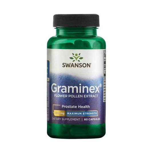Graminex Flower Pollen Extract, 500 mg, Swanson, 60 capsule SWU332