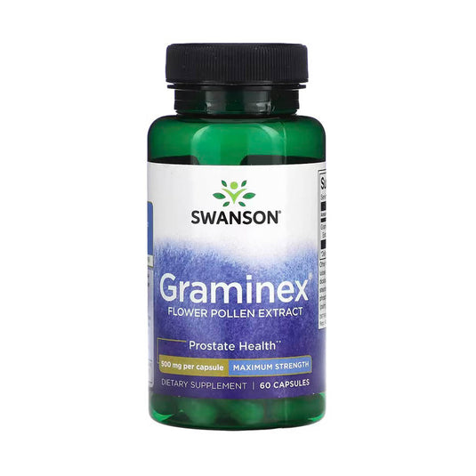 Graminex Flower Pollen Extract, 500 mg, Swanson, 60 capsule SWU332