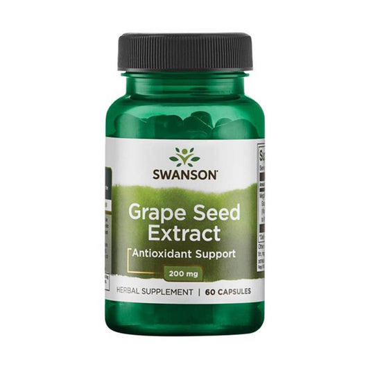Grape Seed Extract, 200mg, Swanson, 60 capsule SWH081